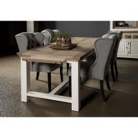 Tower Living Parma eettafel - 160 cm - wit