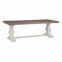 Tower Living Toscana eettafel - 220 cm - wit