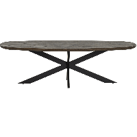 Tower Living San Marino salontafel - 135 cm - bruin