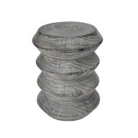 Tower Living Vinci (cinque) bijzettafel - ø35 cm - bruin