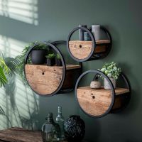 Fraaai Wandschap Hardy met Lade 50 cm - OUTLET B