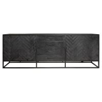 Starfurn Dressoir New York - 210 cm - zwart