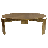 Starfurn Ronde salontafel Darwin - ø90 cm - goud