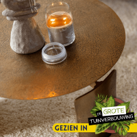Starfurn Ronde salontafel Darwin - ø60 cm - goud