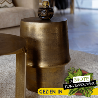 Starfurn Ronde bijzettafel Glamor - ø30 cm - goud