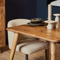 Starfurn Vierkante eettafel Omaha - 90 cm - naturel