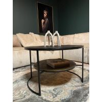 Starfurn Ronde salontafel Lecia - ø80 cm - zwart