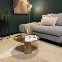 Starfurn Ronde salontafel Daisy - ø60 cm - antiek goud