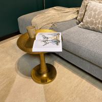 Starfurn Ronde salontafel Amara - ø45 cm - antiek goud