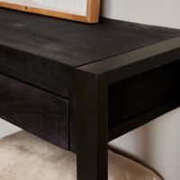 Starfurn Sidetable Boaz - 120 cm - zwart