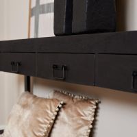 Starfurn Sidetable Boaz - 180 cm - zwart