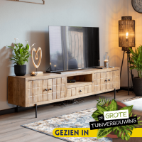 Starfurn Tv meubel Brandy - 220 cm - naturel