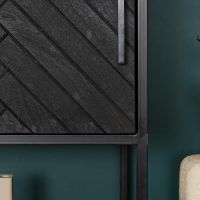 Starfurn Vakkenkast New York Supreme XXL - 160 cm - zwart