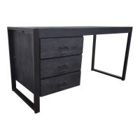 Starfurn Bureau Boaz 145 cm - zwart