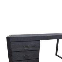Starfurn Bureau Boaz 145 cm - zwart