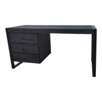 Starfurn Bureau Boaz 145 cm - zwart