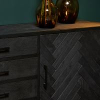 Starfurn Dressoir New York - 210 cm - zwart