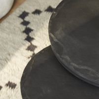 Starfurn Salontafel Ora set van 2 - Ø60 cm - zwart