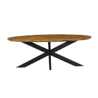 Starfurn Eettafel Brandy 160 cm ovaal