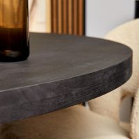 Starfurn Ronde eettafel Denver - ø140 cm - zwart