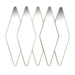 Dutchbone Kyoko spiegel - goud