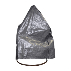 Beschermhoes grijs voor hangstoel (2-persoons)