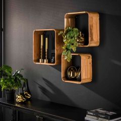 Fraaai Herbie wandschap set van 3 vierkant