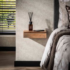 Fraaai Hugo nachtkastje klein - massief acacia naturel