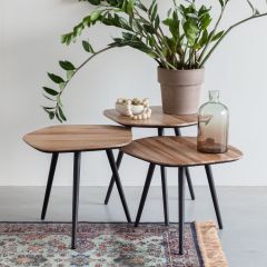 Puur Novi bijzettafelset (Set van 3)