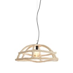 Light & Living Porila hanglamp Ø70x38 cm - crème