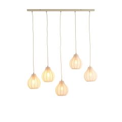 Light & Living Elati hanglamp 5L - zand