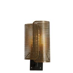 Light & Living Maci wandlamp 20x16x38,5 cm - antiek brons/mat zwart