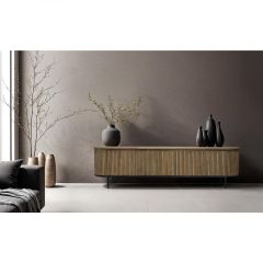 Livingfurn Lausanne tv-meubels 210 cm - naturel