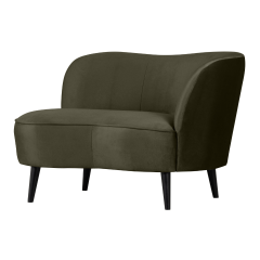 Woood Sara lounge fauteuil rechts velvet
