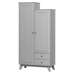 Woood Lily garderobekast grenen 190 cm clay