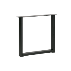 Woood Tablo Maastricht U-poot metaal zwart (1 stuks)