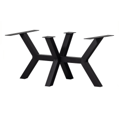 Woood Tablo Zeeland onderstel metaal zwart