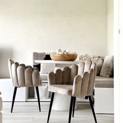 DS4U Flower eetkamerstoel velvet