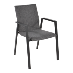 Stapelstoel Fardau nuance - zwart