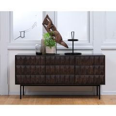 Nordic Home Magnus eiken dressoir - 160 cm - espresso