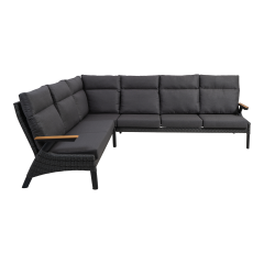 Loungehoekset Florence - grijs