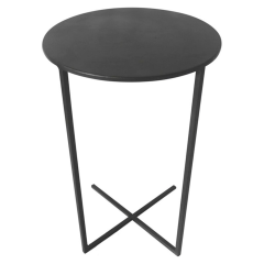 Xavi bijzettafel ø35x60cm zwart