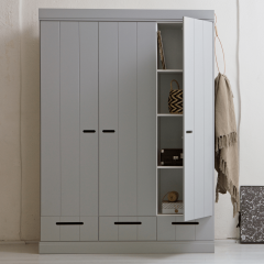 Kast Connect 3-deurs strokendeur van het woonmerk WOOOD