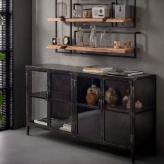 Fraaai Evan dressoir metaal 180 cm