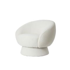 Light & Living Avoria fauteuil bouclé