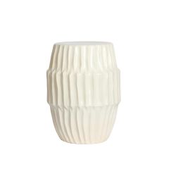 Light & Living Isili bijzettafel keramiek - mat wit