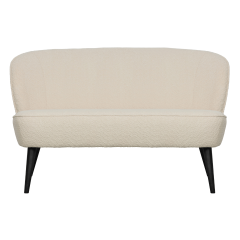 Sara bankje 110cm bouclé crème van het woonmerk Woood