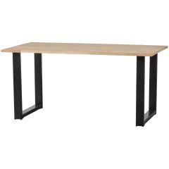Woood Combi-Tablo eiken 160x90 cm + U-poot