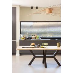 Woood Combi-tablo - xl tafelblad eiken - 240x100 cm - zeeland poot - naturel
