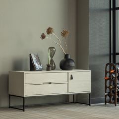 Woood Silas tv-meubel 120 cm grenen - dust
